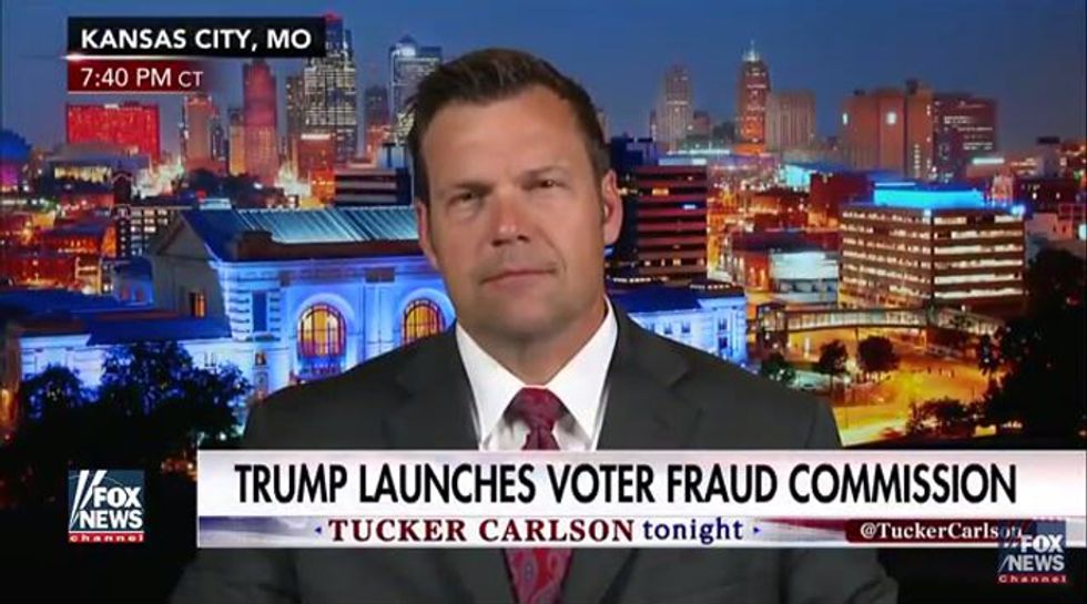 Kris Kobach Already Has Plans To Suppress Voting, So Why Bother With Fraud Commission?