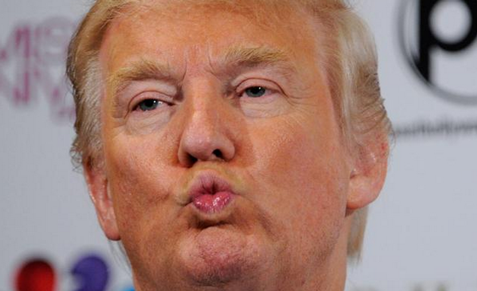 Trump Unzips Pants, Shows Everybody His Little Bitty Approval Rating