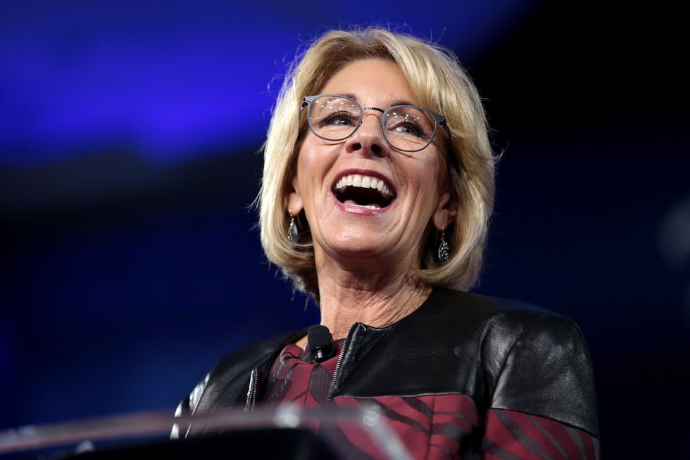 Betsy DeVos Simply Does Not Care To Reply To Your Inquiries, Stupid Peasant Senators!