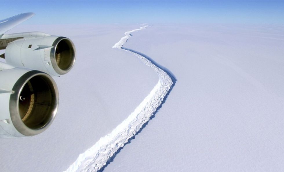Jim Inhofe: If Global Warming Is Real, Then OH FUCK FUCK FUCK! ICEBERG!