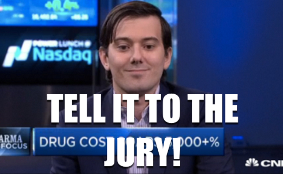 Martin Shkreli Will Not Shut The Fuck Up!