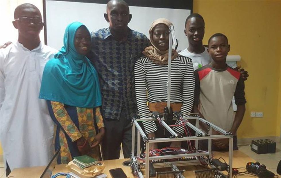 US Saved From Not-American Teens With Deadly Ball-Sorting Robots -- No, Again