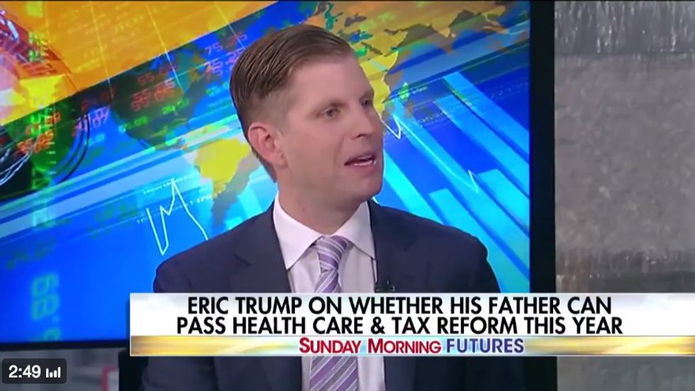 Did Eric Trump Win A 'Fugly Nazi Makeover' Contest Or Did He Just Get A Haircut?