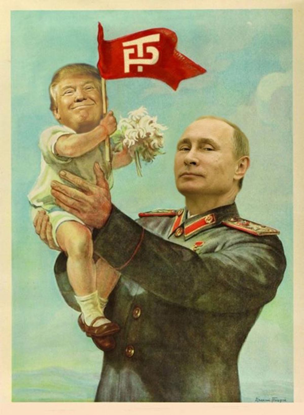 Donald Trump Tells Best Bud Vladimir Putin, Sure, Go Ahead And Keep Crimea. You Earned It!
