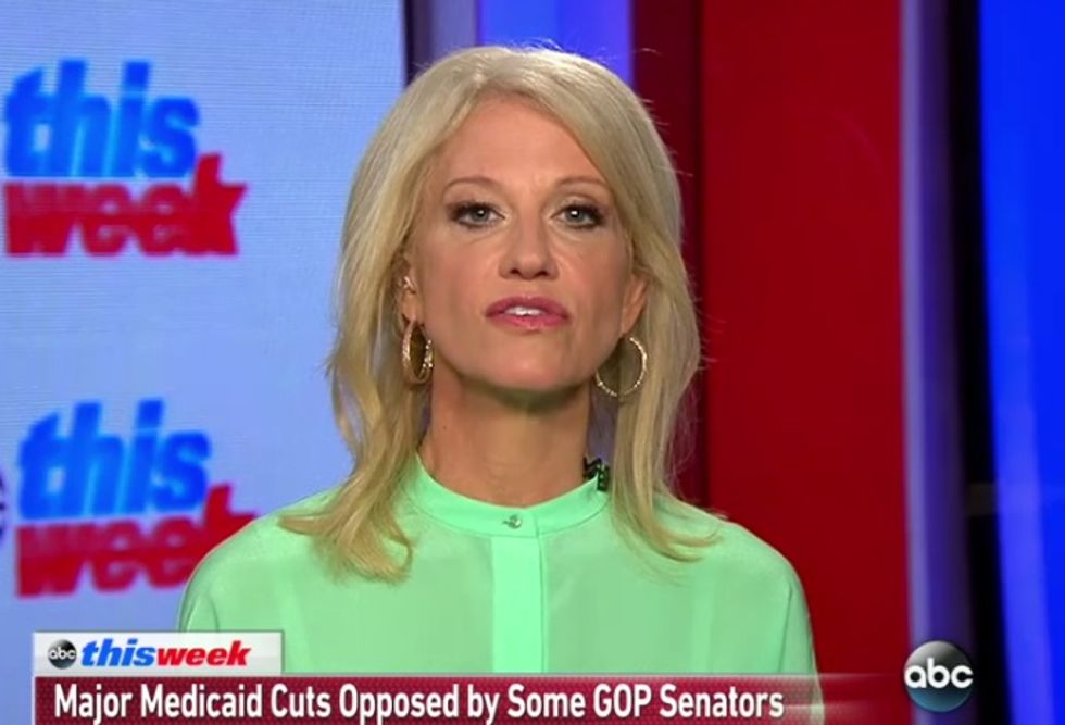 Kellyanne Conway And Pals Went On The Sunday Shows And LIED About Medicaid? The Hell You Say!
