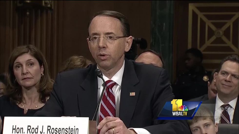 What In The Hell Is Rod Rosenstein Flapping His Yap About?