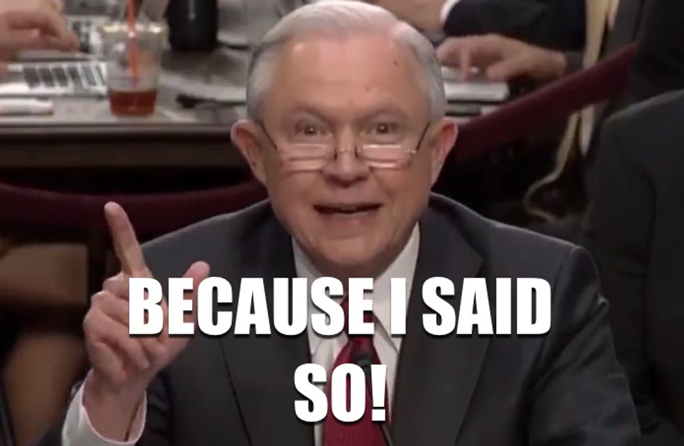 Can Jeff Sessions Jes' Plumb Not Answer Your Scary Questions? An Executive Privilege Lawsplainer!