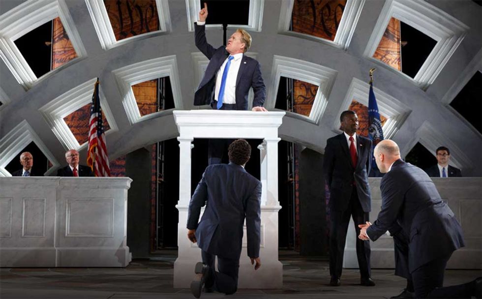 Fox/Drudge Almost Assassinate NEWEST ENEMY: Er, Shakespeare In The Park