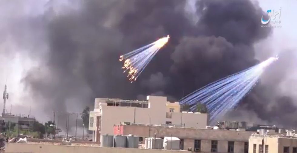 Are U.S. Troops Using Banned White Phosphorus? It's Just A Tiny War Crime.