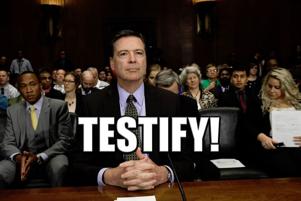 Comey To Talk His 'Thing' With Trump. Wonkagenda For Thurs., June 8, 2017