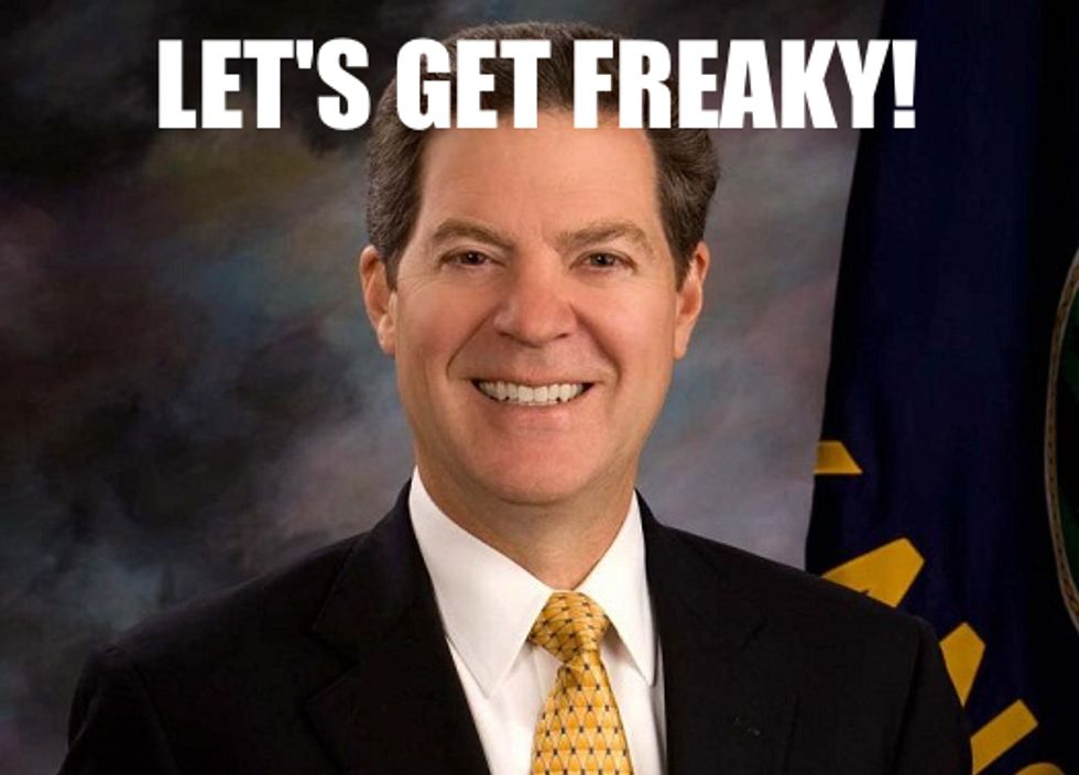 Kansas Republicans Whisper Safe Word On Brownback's Rough Tax Discipline