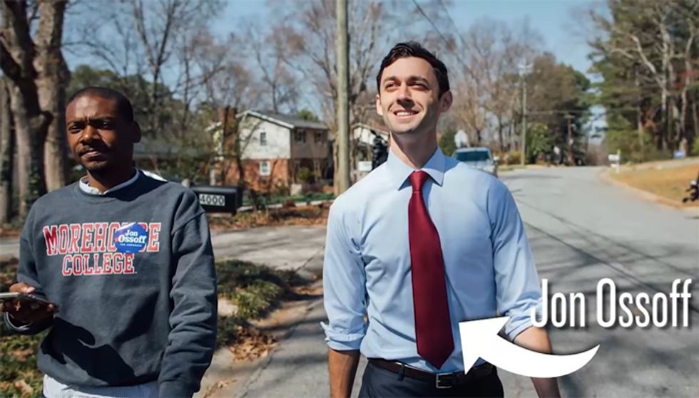 Oh No! Jon Ossoff Is A GAY TRUMP-BEHEADING SAN FRANCISCO LESBIAN KATHY GRIFFIN!!1!