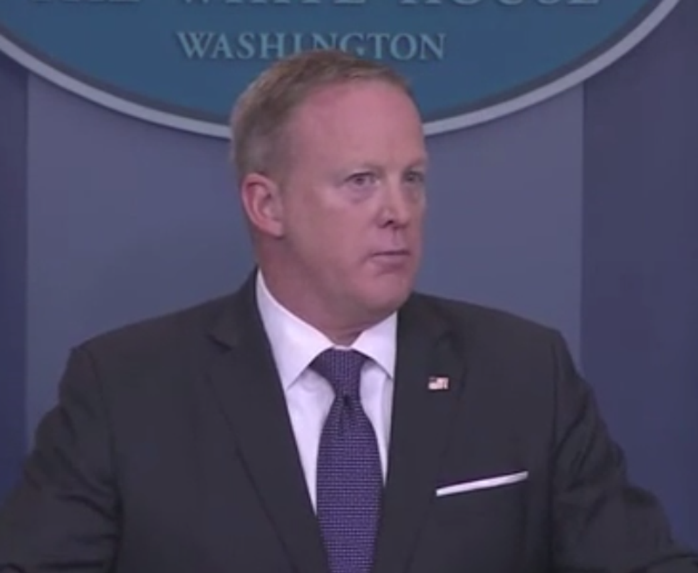 Sean Spicer's Press Briefing Went Well Today