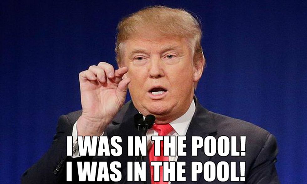 Donald Trump's Base Weak, Flaccid, Shriveled, If You Know What We Mean