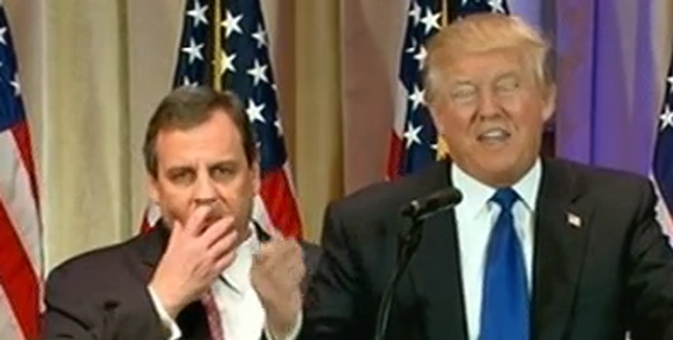 Chris Christie Wouldn't Eat Michael Flynn If He Was On Fire