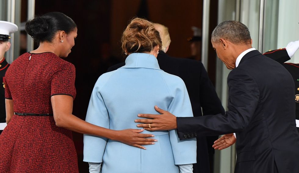 Melania Trump Not Having Any Of Her Dumb Husband's Shit