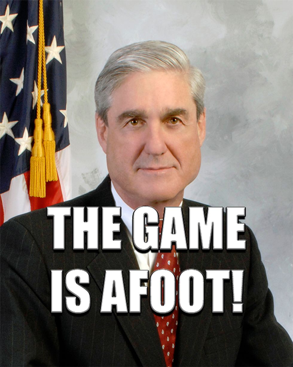 Mueller ... Mueller ... Your Wonkagenda For Thurs., May 18, 2017
