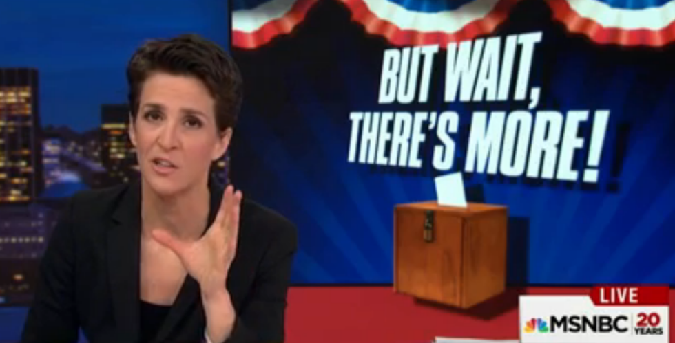 Rachel Maddow And Lawrence O'Donnell Walk You Through Your Week ... Wait It's Only Wednesday?
