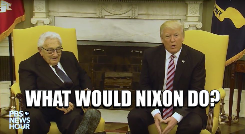 Trump Embraces His Inner Nixon. Wonkagenda for May 11, 2017