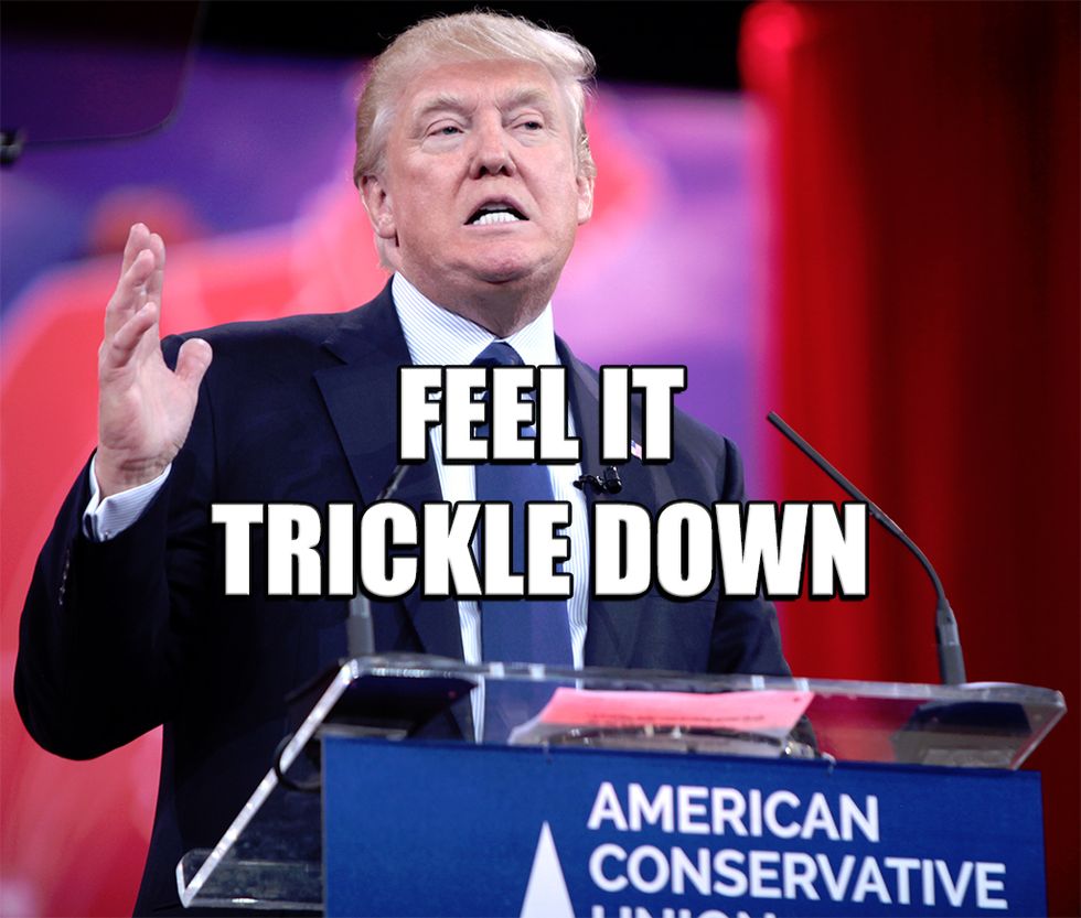 Trumponomics Just A Golden Shower! Wonkagenda For Tues., April 25, 2017