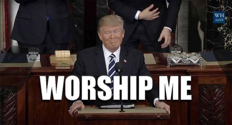Trump Demands Congressional Applause. Wonkagenda For Wed., March 1, 2017