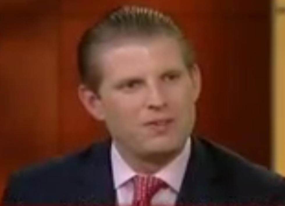 Fox News Dingbats Help Eric Trump Defend His Daddy's Dumbass Brexit Comments