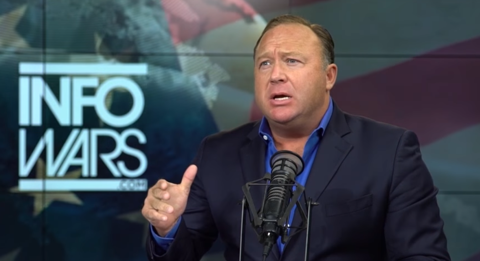 Alex Jones Having Conniption About Something Or Other, We Don't Know