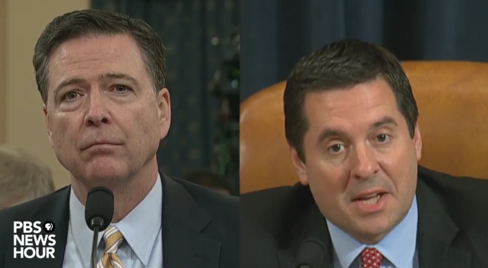 The Five Best Times Devin Nunes Shit The Bed During Monday's Comey Hearings