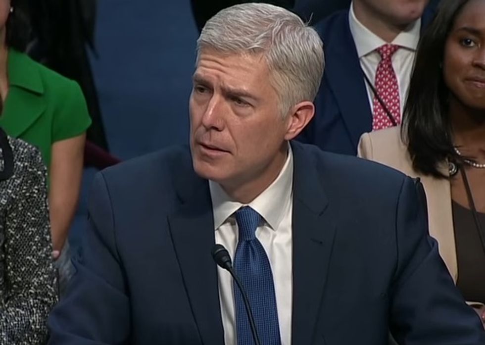 Supreme Court Confirmation Hearings Begin For Man Who Shouldn't Be There At All