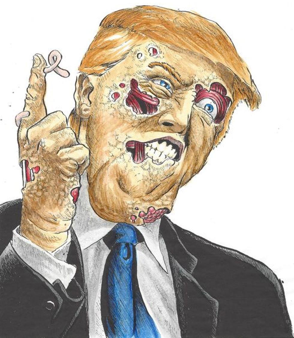 Donald Trump's Weird New Jersey Cemetery. That's It. Just Donald Trump's Weird New Jersey Cemetery.