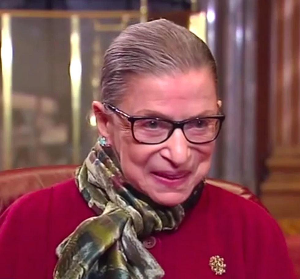 Here's Your Badass Ruth Bader Ginsburg, Moving To New Zealand If Trump Is Elected