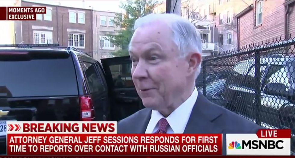 Oh, Jeff Sessions Met With Russian Ambassador During Campaign, Then Lied? Is That A Big Deal?