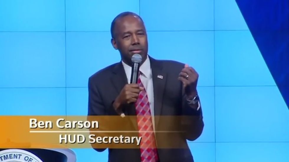 What Brave New Facts Are Falling From Ben Carson's Broken Brain Into His Mouthhole?