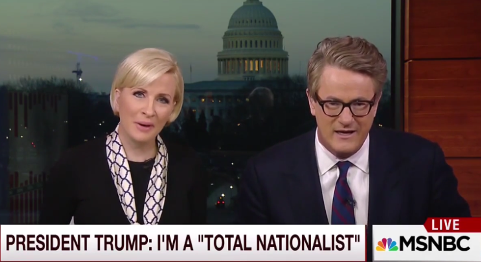 Joe And Mika HATE This One Chick 'Steve Bannon', Like OMG Becky