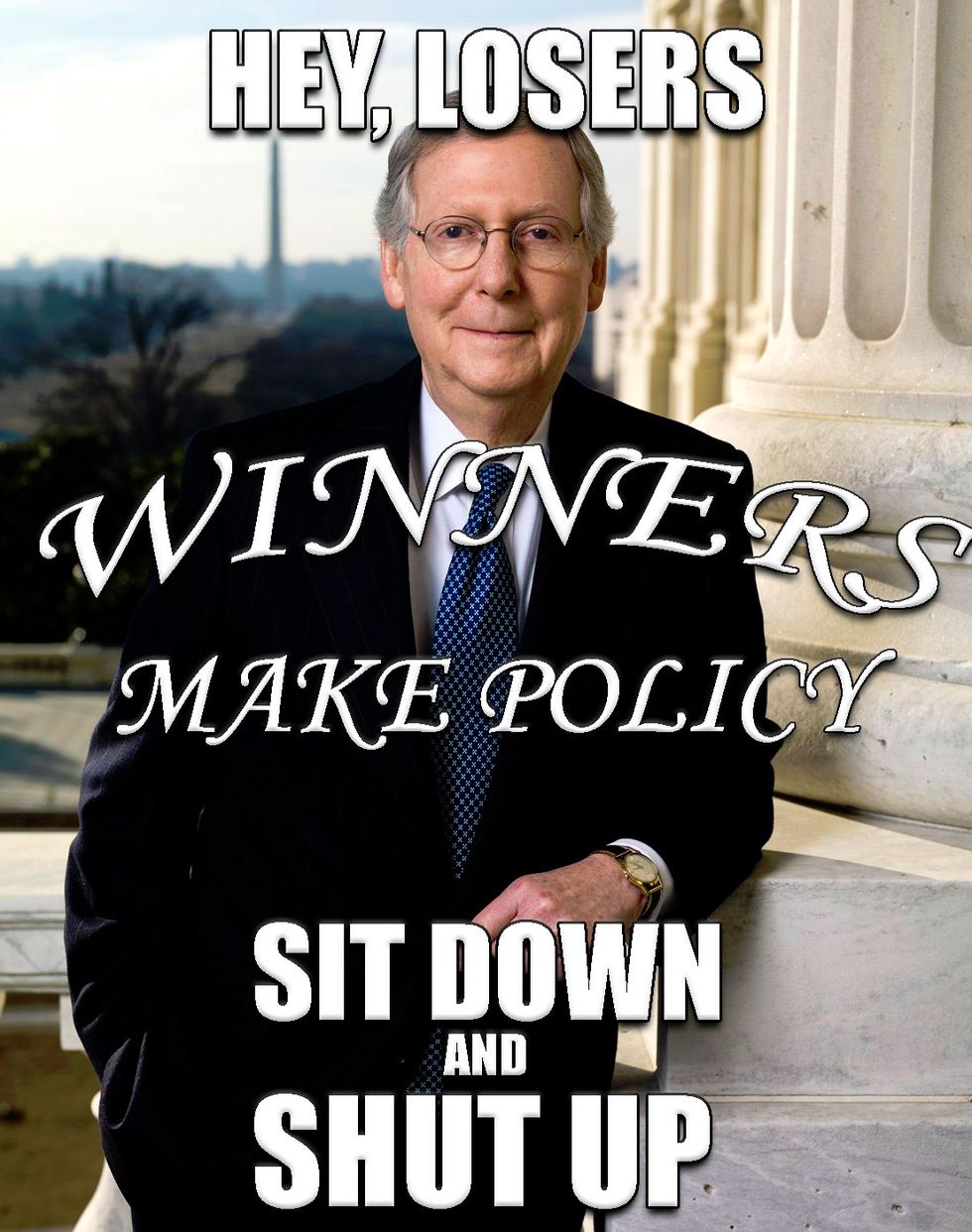 Mitch McConnell IS NOT A Cry Baby! Wonkagenda For Wed., Feb. 22, 2017