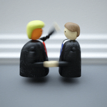 Defend Yourself Against Donald Trump Handshakes With This One Weird Jiu-Jitsu Trick! Your Open Thread!