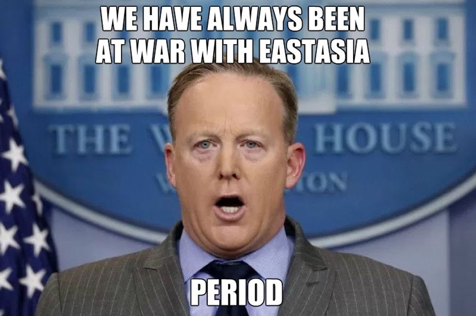 Sean Spicer: Criticizing Trump's Yemen Clusterfuck Means You Piss On Dead Troops