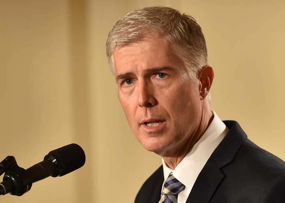 Trump's Supreme Court Pick Says Trump Being A Real Dick To That One Judge