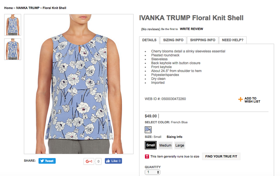 Maybe Ivanka Trump Is Actually Just Bad At Fashion?