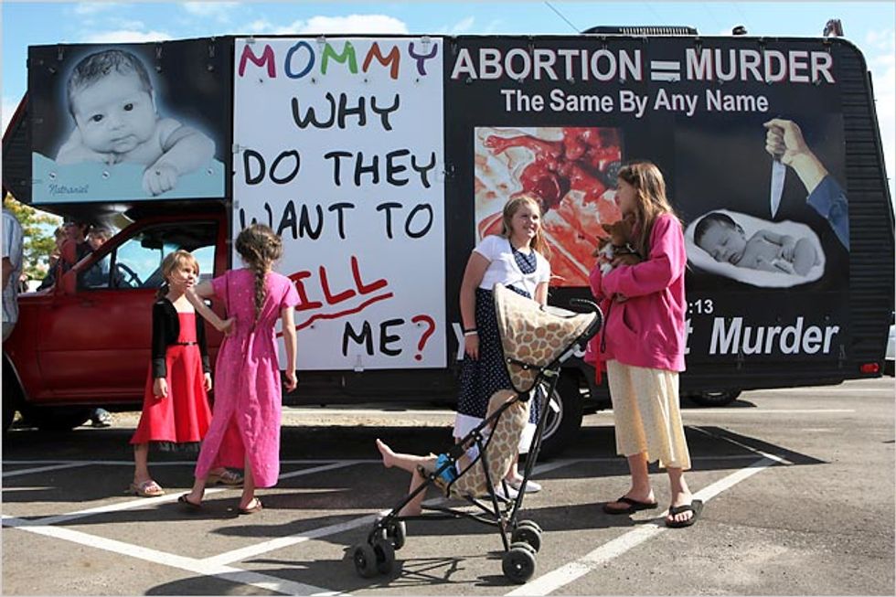 'Pro-Life' Asswipes Are Inside Your iPhone, Begging You Not To 'Bort Your Baby