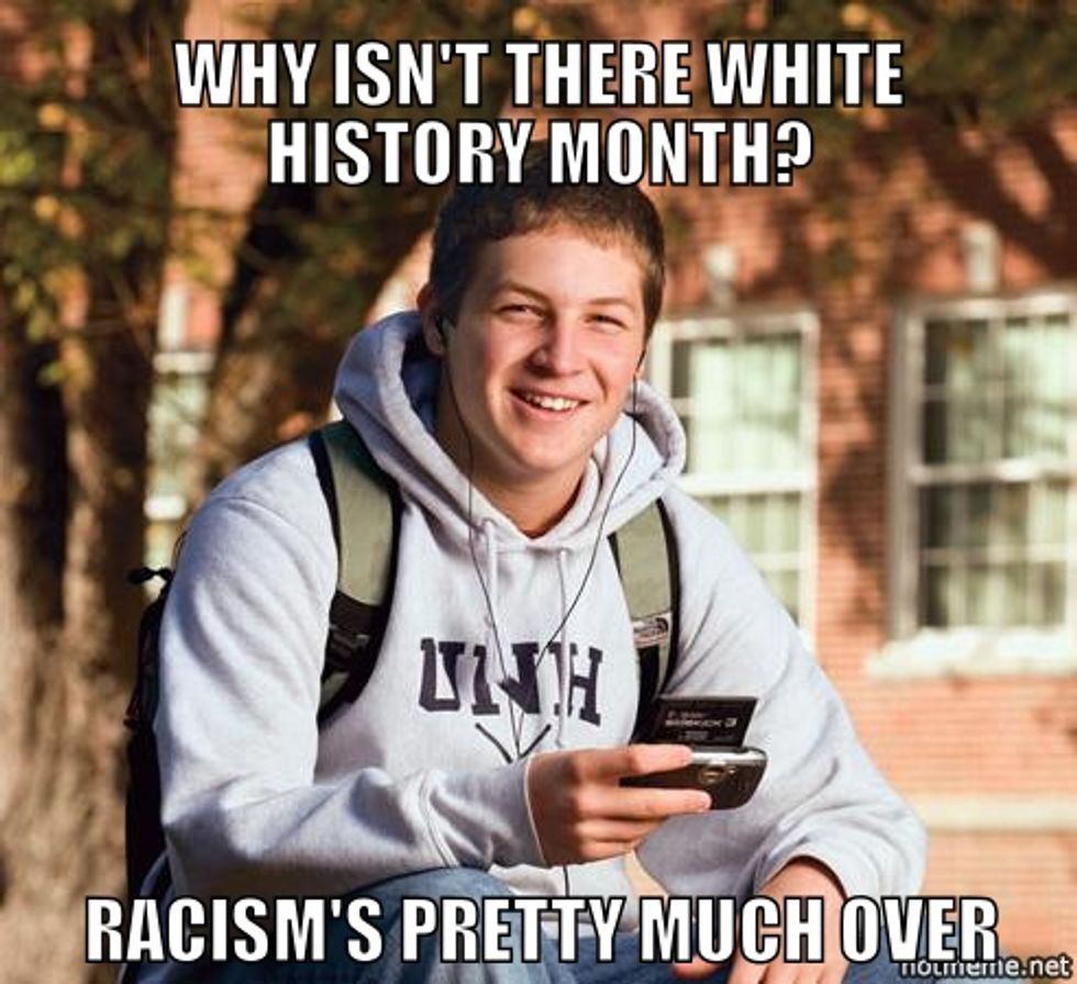 Poll: Trump Supporters Simply Can't Wait To Celebrate White History Month!