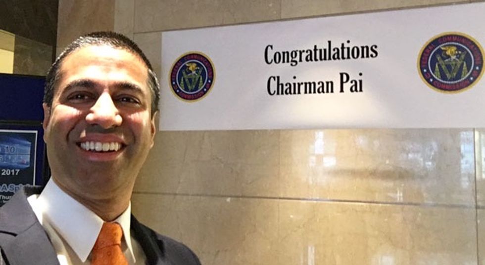 Trump's FCC Guy Just Killed Poors' Obamanet. Don't We Feel Safer Already?