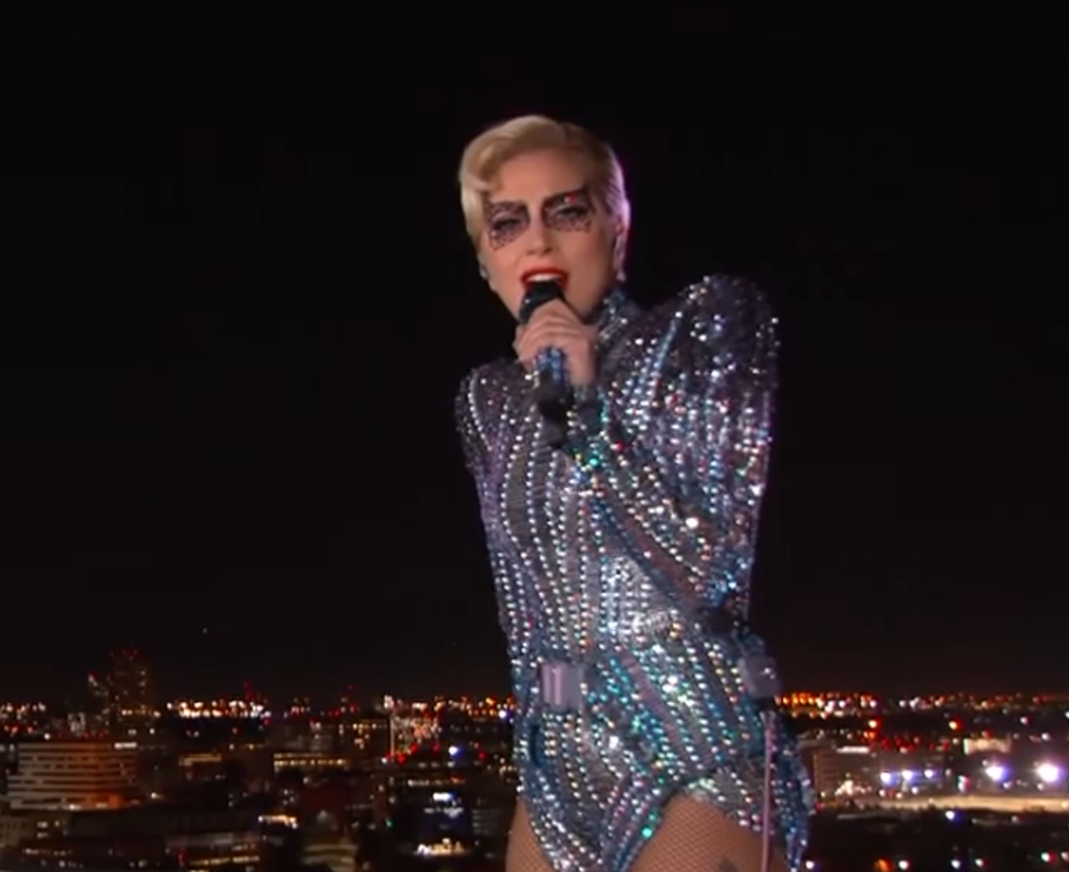 If You Missed Lady Gaga's Political Message, You're Probably A Dumb Trump Supporter