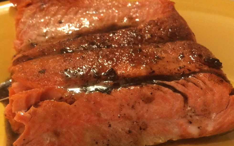 Feed Your Head With Balsamic Glazed Salmon