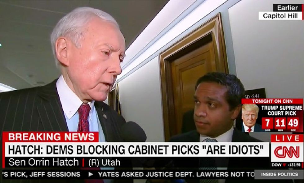 Rules? Orrin Hatch Doesn't Need No Stinking Rules