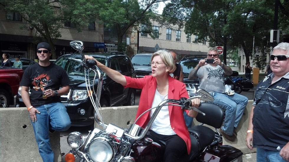 Nice Time: Liz Warren And Ed Markey Being Total Hippies Again