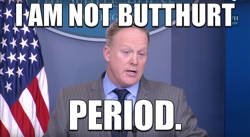 Sean Spicer Throws A Tantrum! Wonkagenda For Mon., Jan. 23, 2017