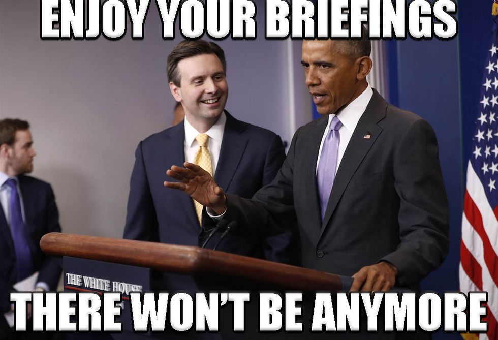 Obama Plays Freebird! Wonkagenda For Wed., Jan. 18, 2017