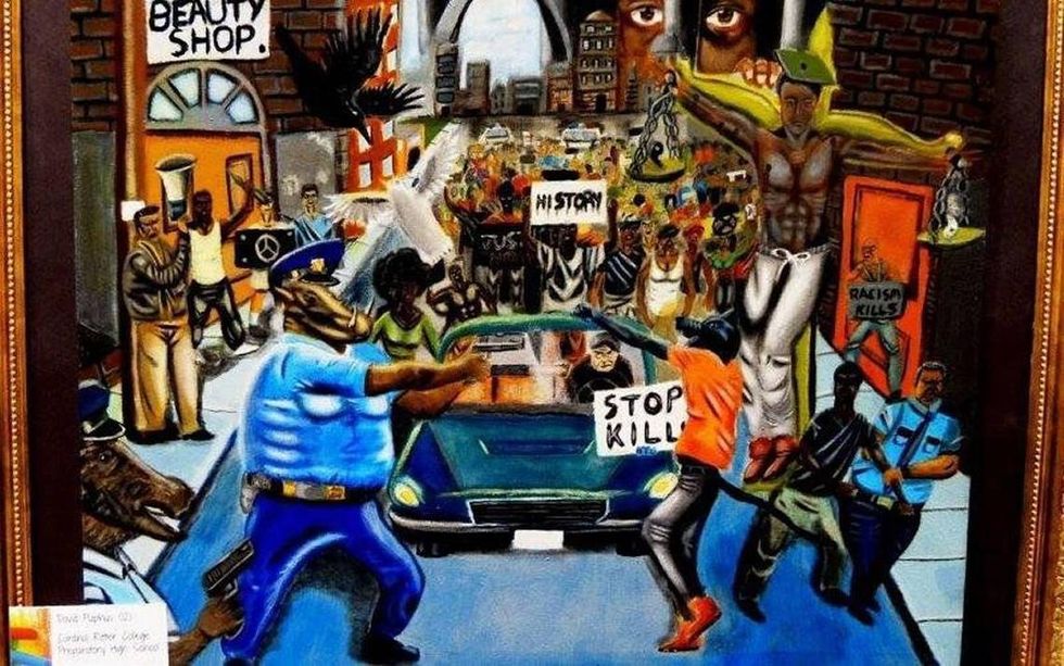 House Republicans Will Never Stop Taking Down Cop Painting That Hurts Their Feelings