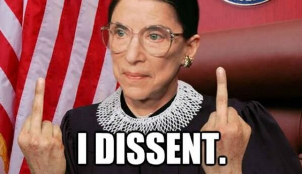 No, Ruth Bader Ginsburg Is Not Resigning Because Trump Won, Or Resigning At All. Jesus!